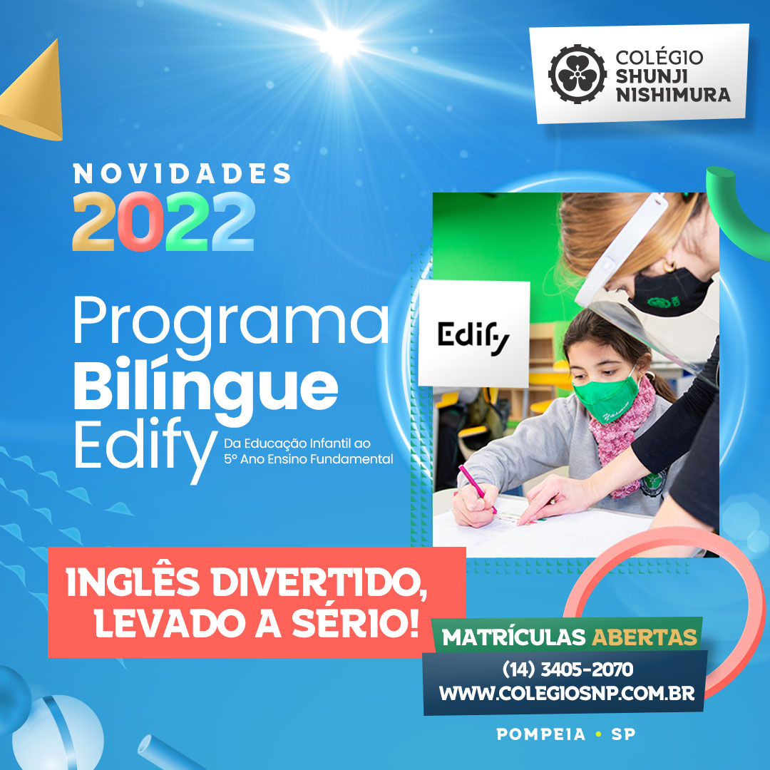 Programa Bilíngue – EDIFY