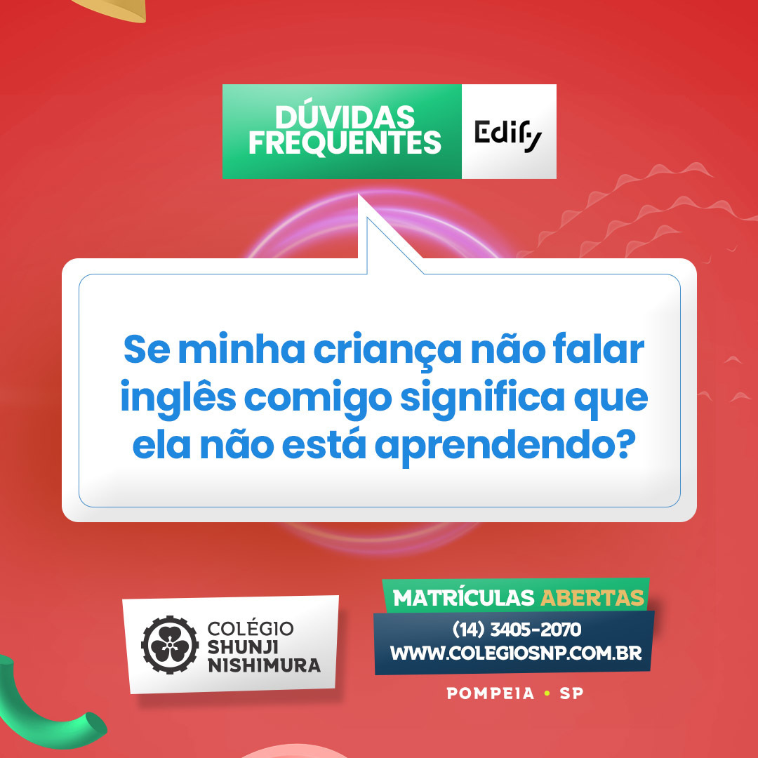 Nossa Parceria com a EDIFY – Ensino Bilíngue