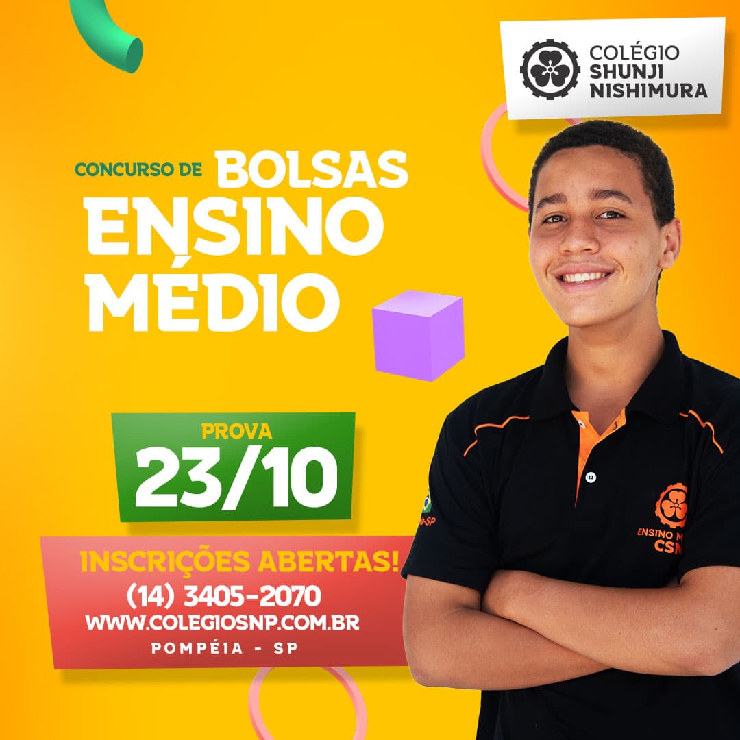 Concurso de Bolsas Ensino Médio