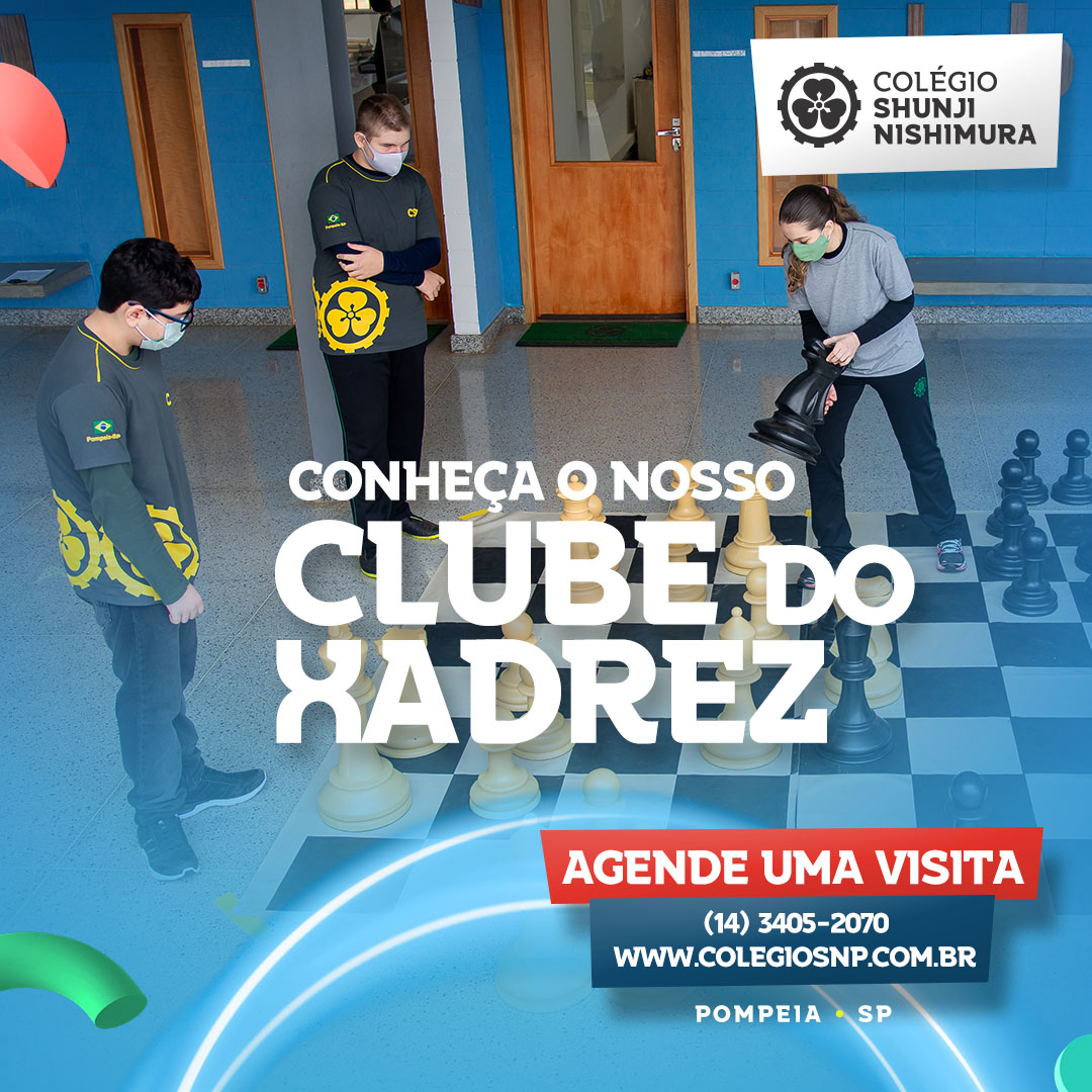 Conheça o nosso Clube do Xadrez