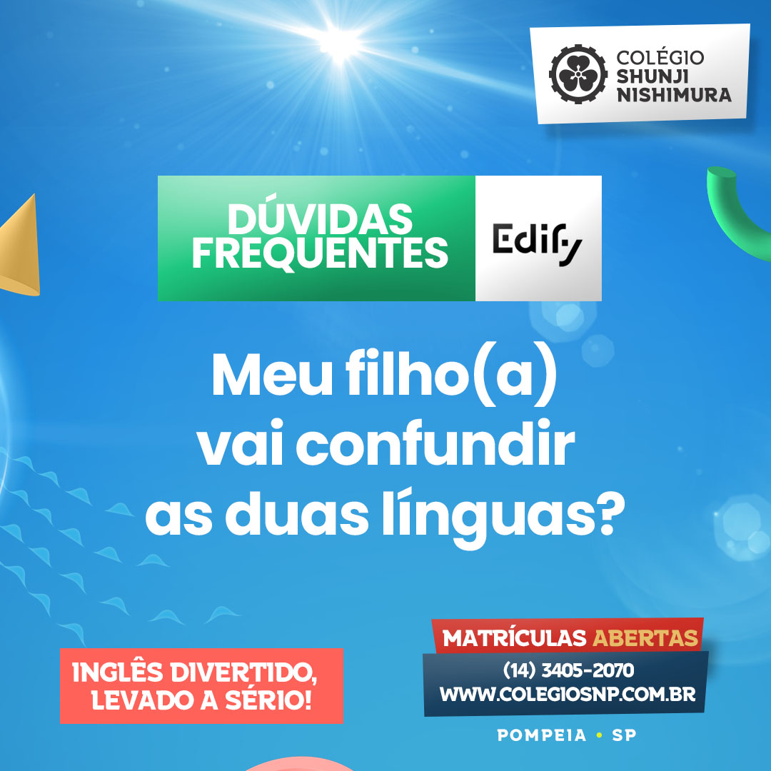 Nossa Parceria com a EDIFY – Ensino Bilíngue