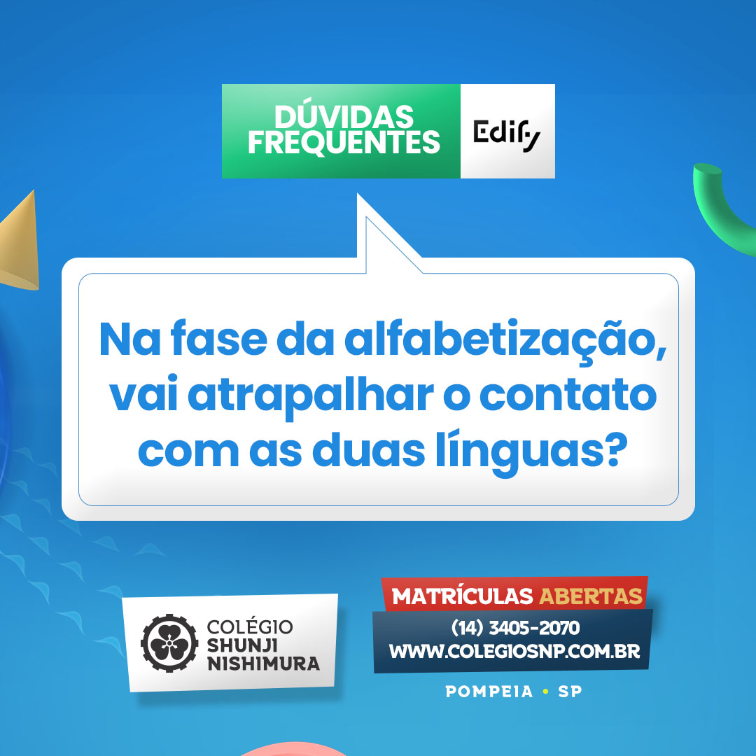 Nossa Parceria com a EDIFY – Ensino Bilíngue