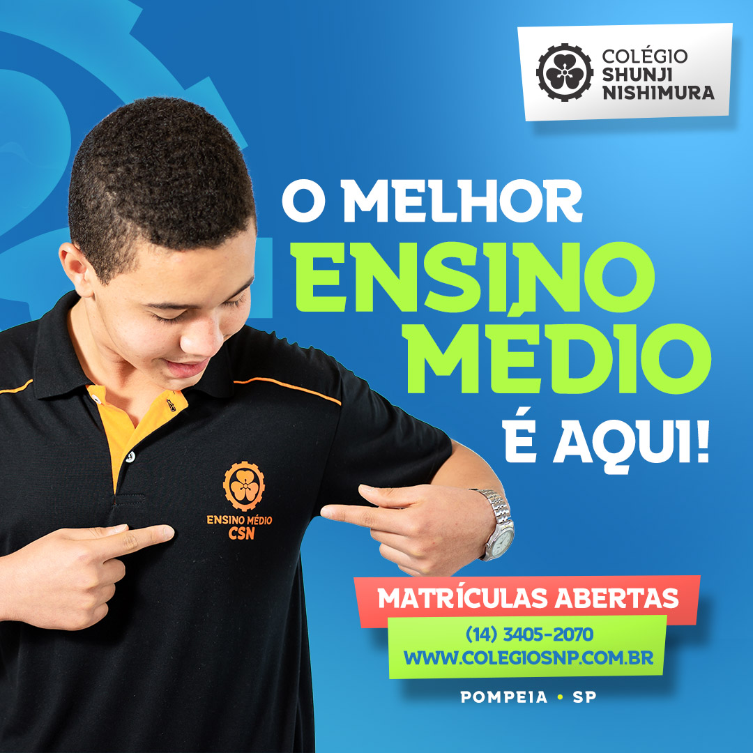 O Melhor Ensino Médio é Aqui!